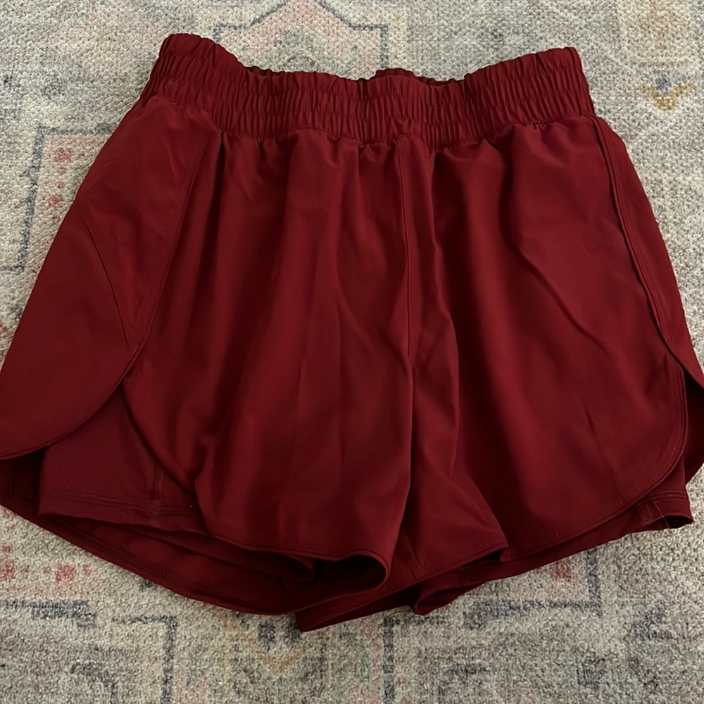 Avia red athletic shorts